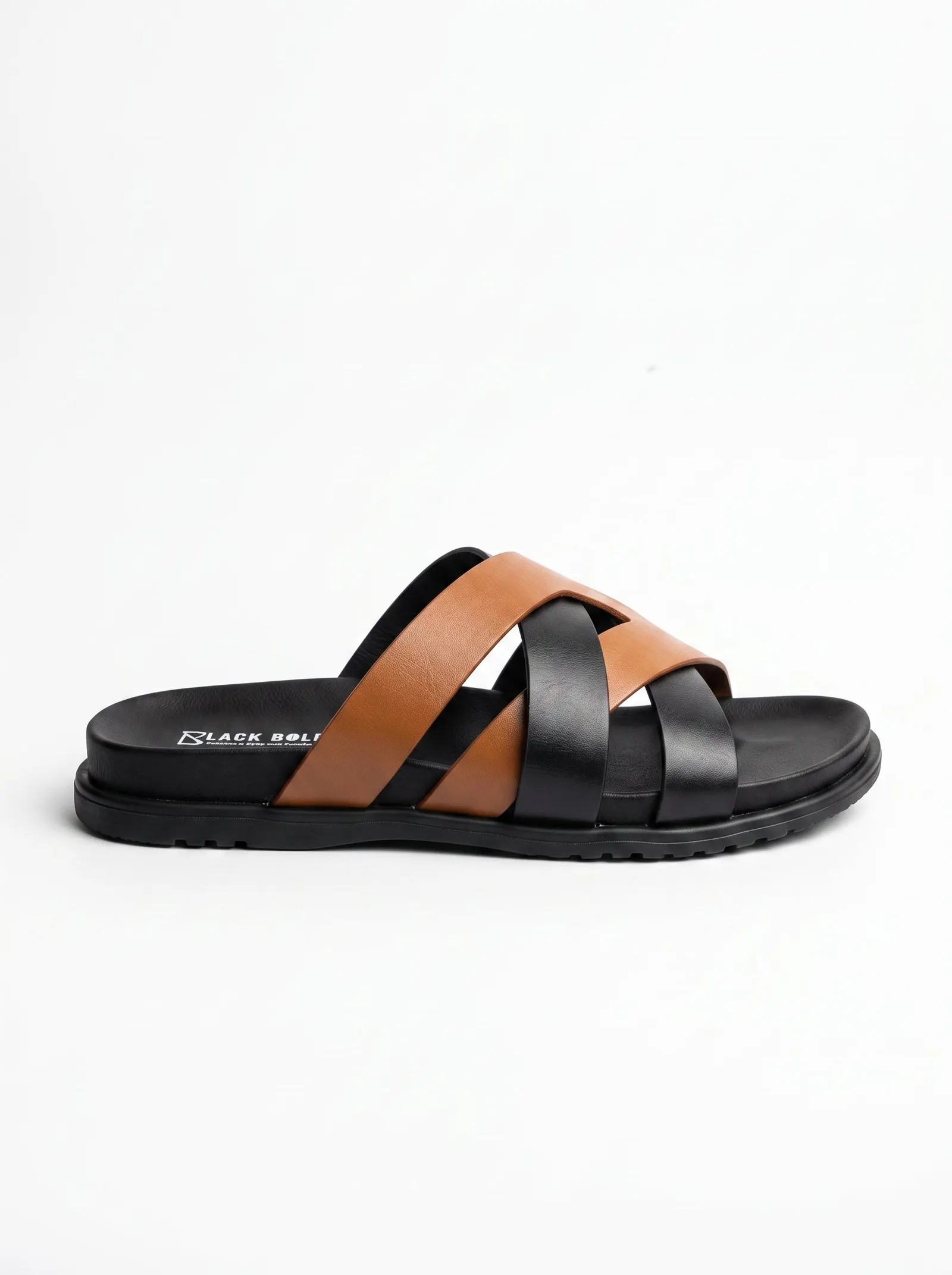 Kazimir Sandal - Genuine Leather BlackBole Edition