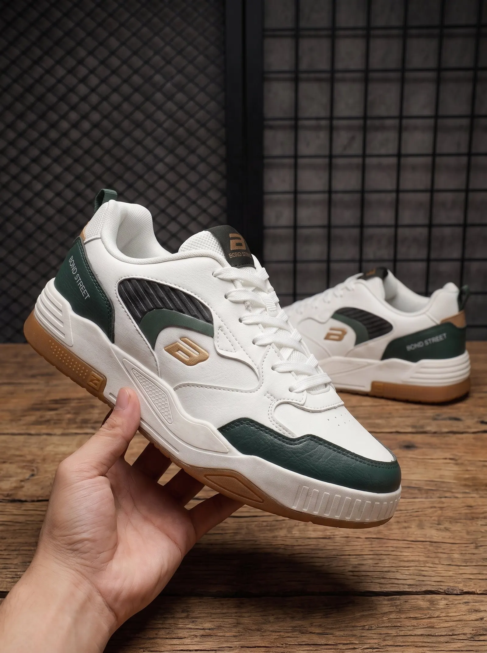 BlackBole Street Sneaker – Forest Green