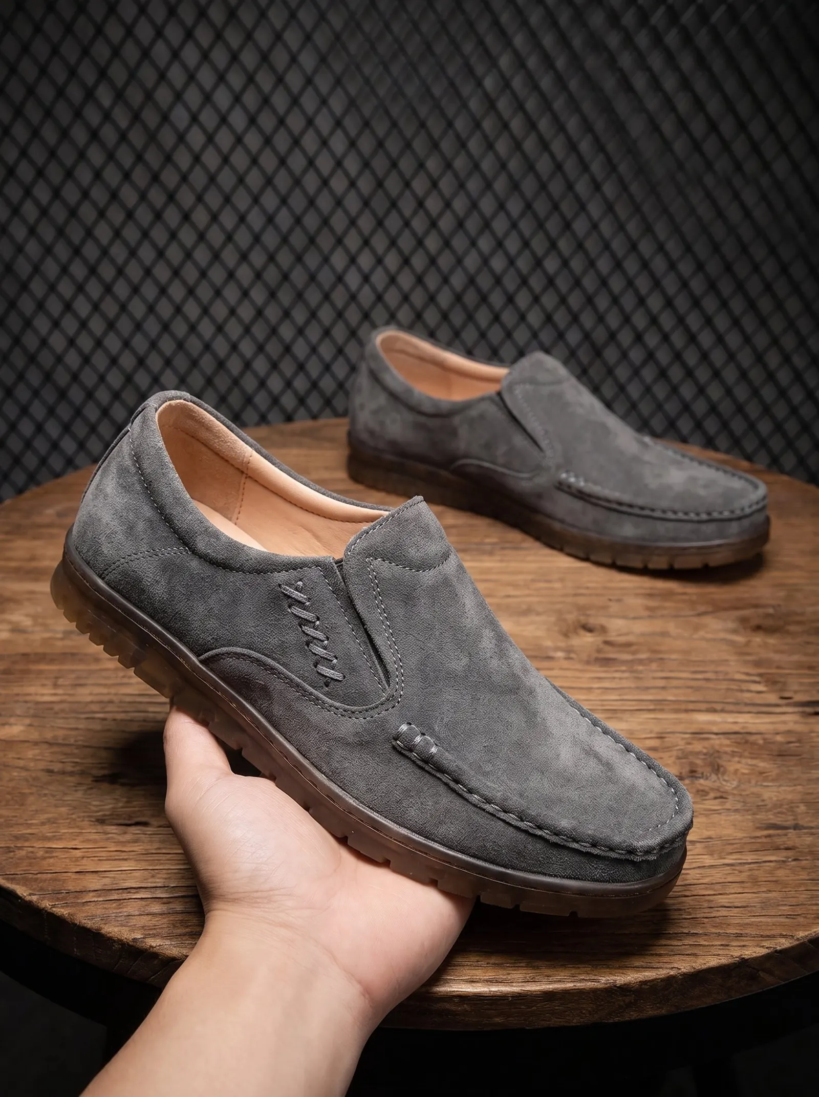 BlackBole Veyron Casual Loafer - Gray