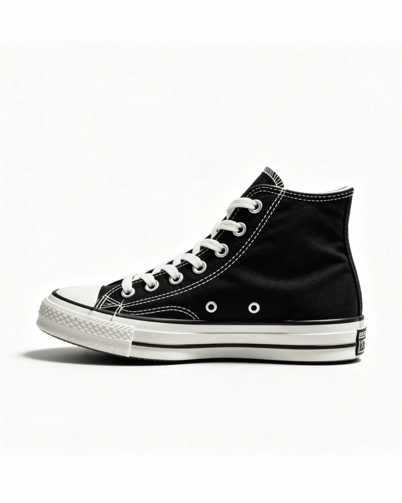 High Neck Converse Sports Sneaker - BlackBole
