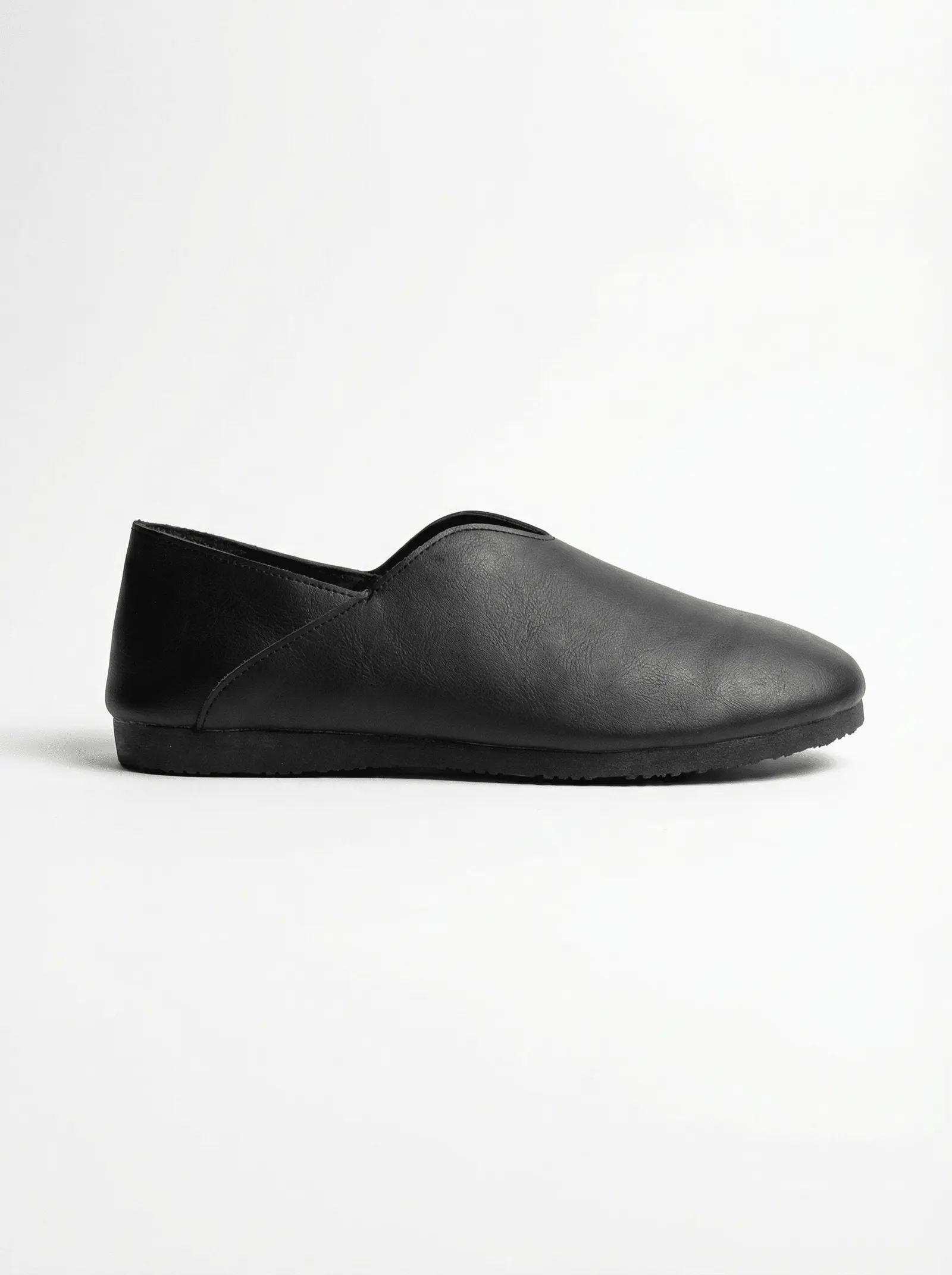 Nawabi Pakistani Punjabi Shoe - BlackBole